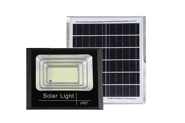 Reflector solar LED impermeable para exteriores, reflector solar para jardín