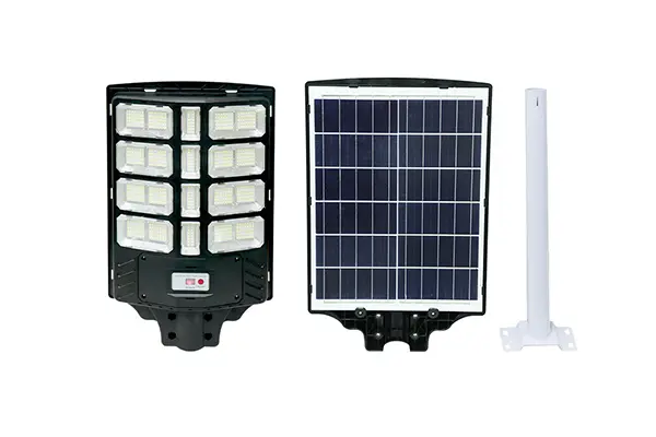 instalar inducción de radar de luz solar LED integrada