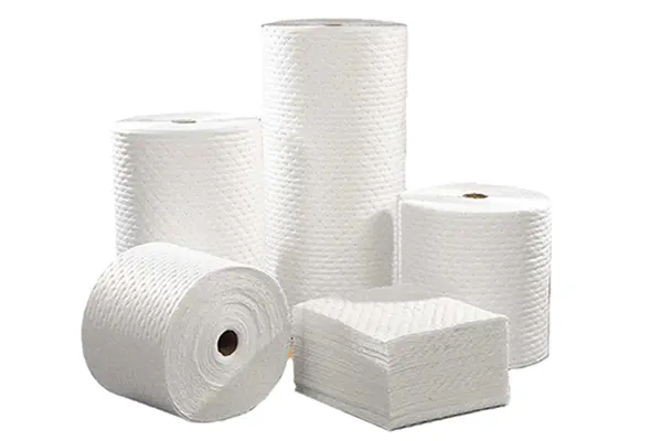 Materiales absorbentes de aceite